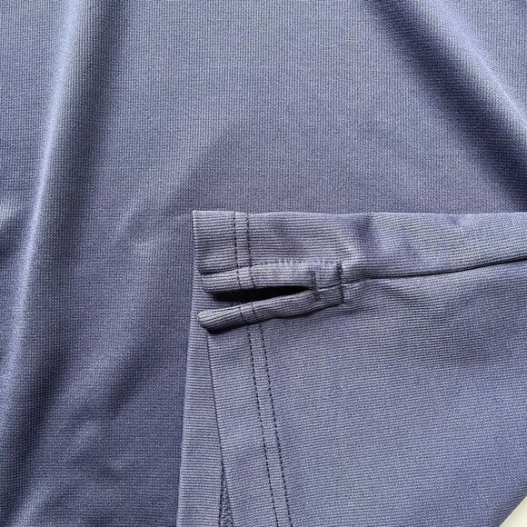 Slazenger Navy and White Performance Golf Shirt - Picture 3 of 9